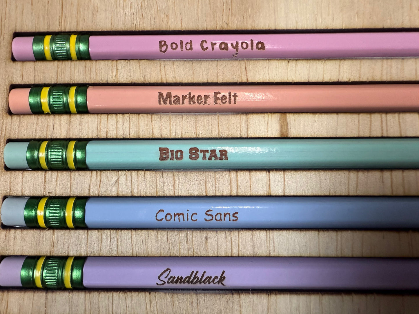 Personalized Pencils