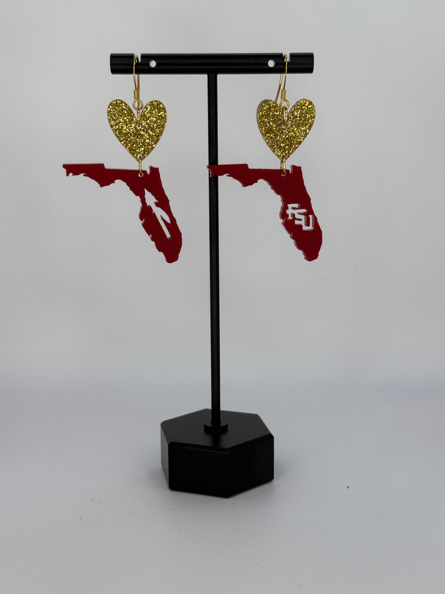 FSU Laser Cut Earrings
