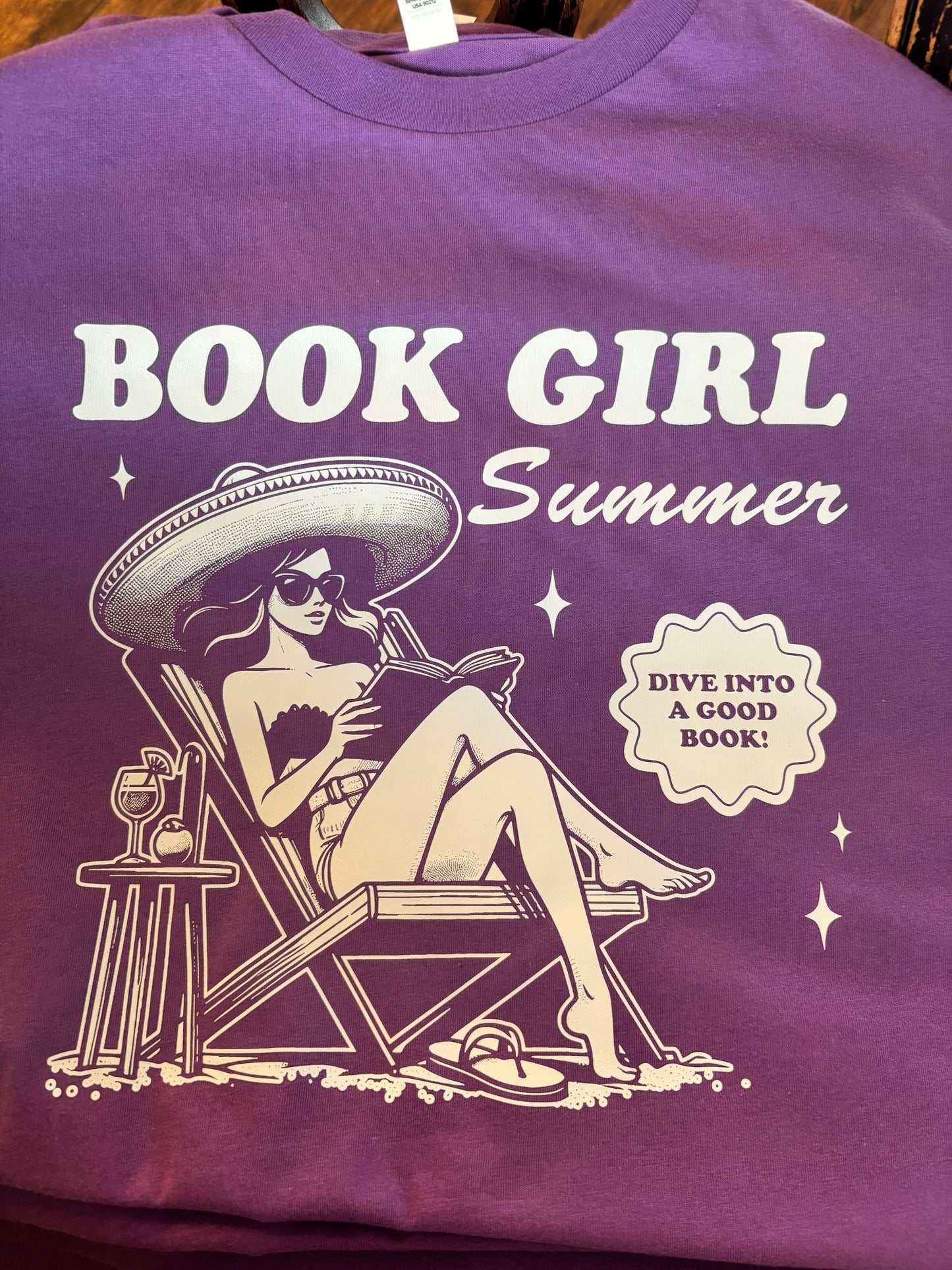 Book Girl Summer Shirt