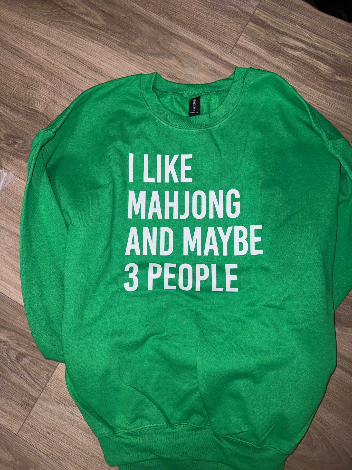 Mahjong & 3 People Sweatshirt