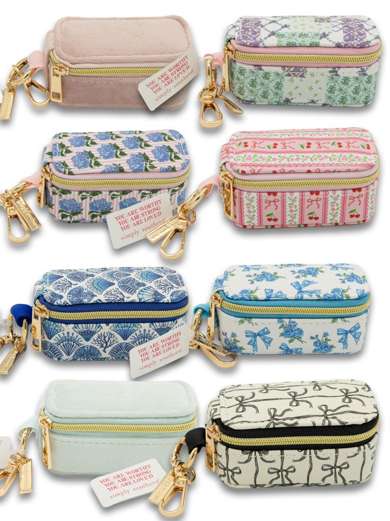 Simply Southern Jewelry Case Keychain