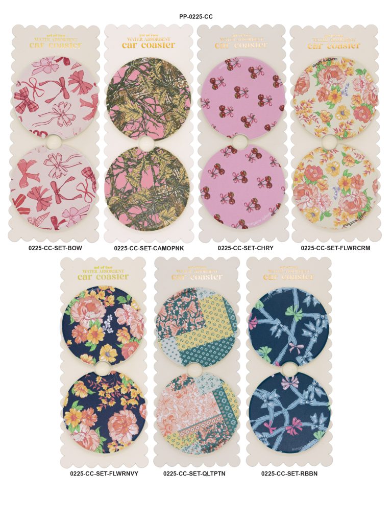 Simply Southern Car Coaster Set-Fall