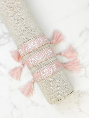 Woven Pull Tassel Friendship Bracelet