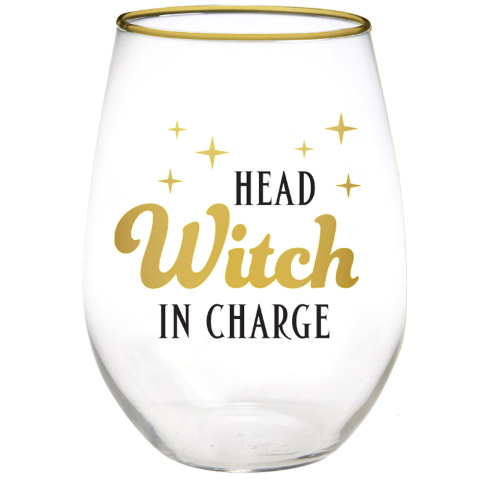 Halloween Stemless Wine Glasses