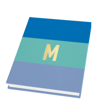 Initial Vegan Leather Notepad