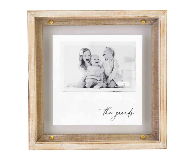 The Grands Wood & Brass Frame