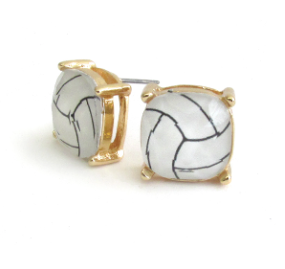 Sport Cushion Cut Stud Earring