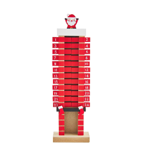 Santa Chimney Advent Countdown