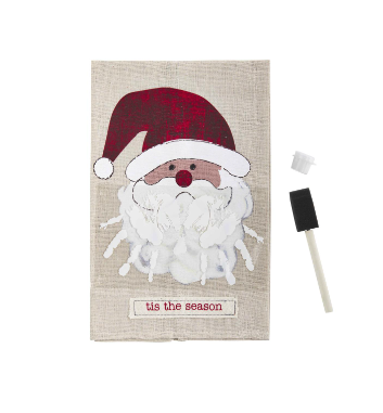 Holiday Handprint Tea Towel