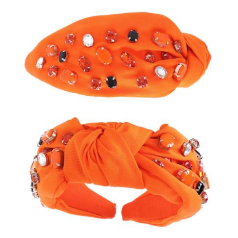 Halloween Rhinestone Knot Headband