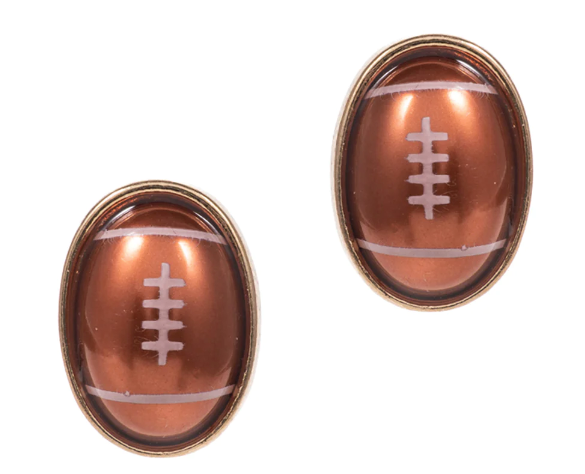 Sport Ball Pearl Post Earring
