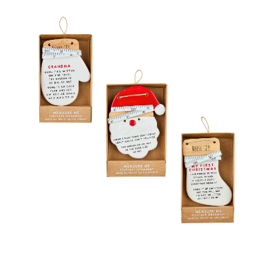 Measure Me Keepsake Ornament