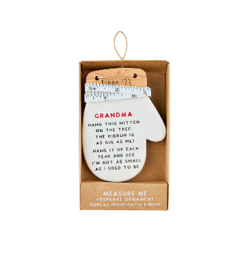 Measure Me Keepsake Ornament