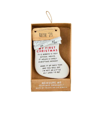 Measure Me Keepsake Ornament