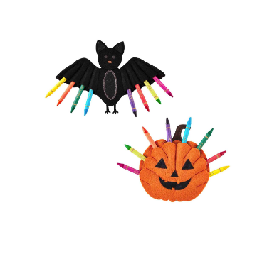 Felt Halloween Crayon Holder