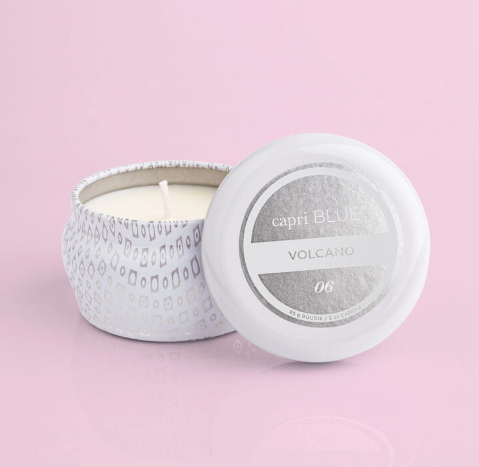 Volcano Mini Tin- White