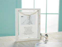 Baby Prayer Glass Frame