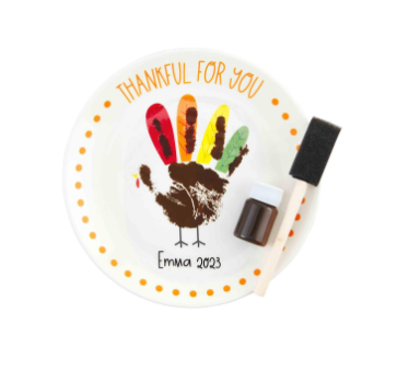 Turkey Handprint Plate