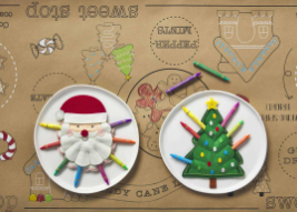 Christmas Crayon Holder