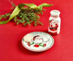Santa Milk & Cookies Set