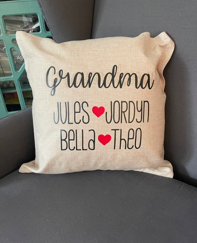 Grandkids Pillow