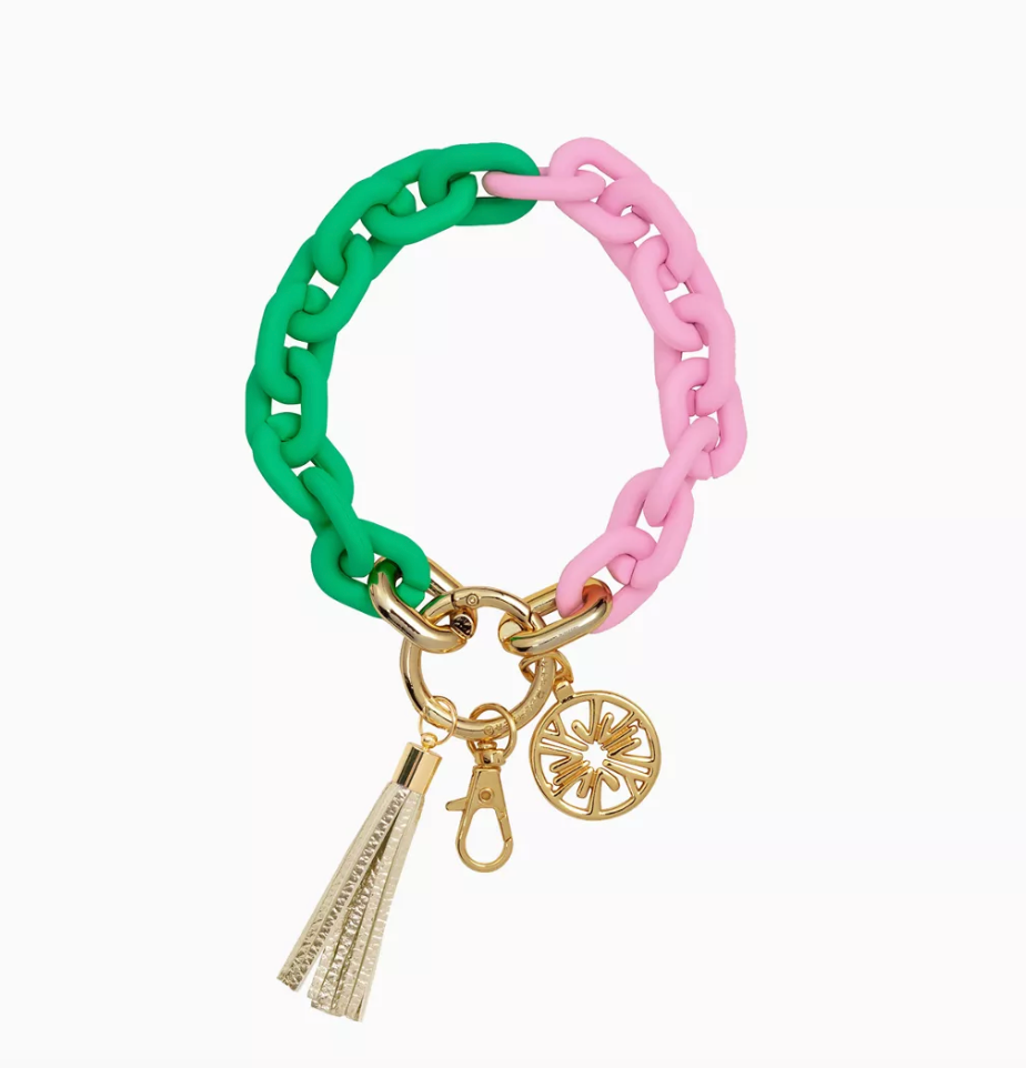 Lilly Pulitzer Chain Keychain
