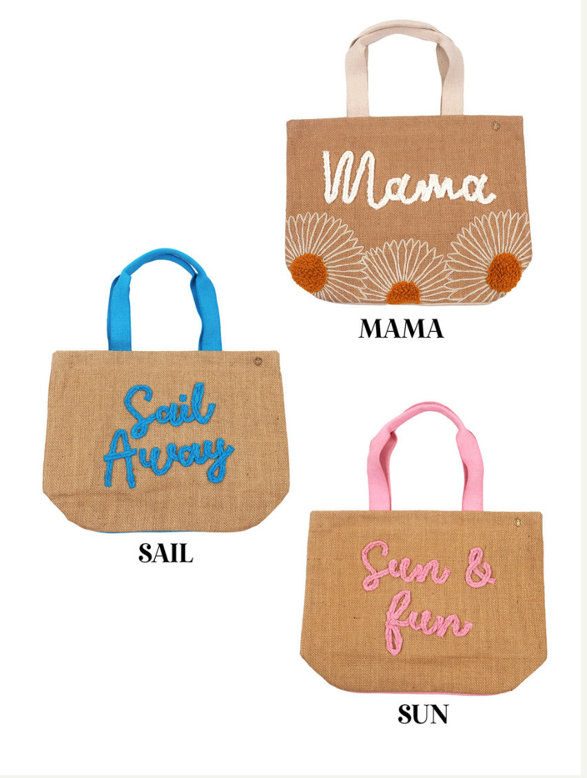 Simply Southern Embroidered Tote