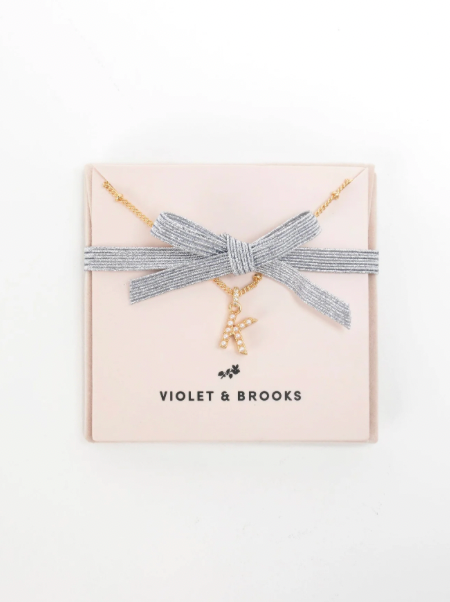 Mini Pearlie Initial Necklace
