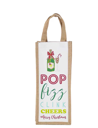 Holiday Wine Bag