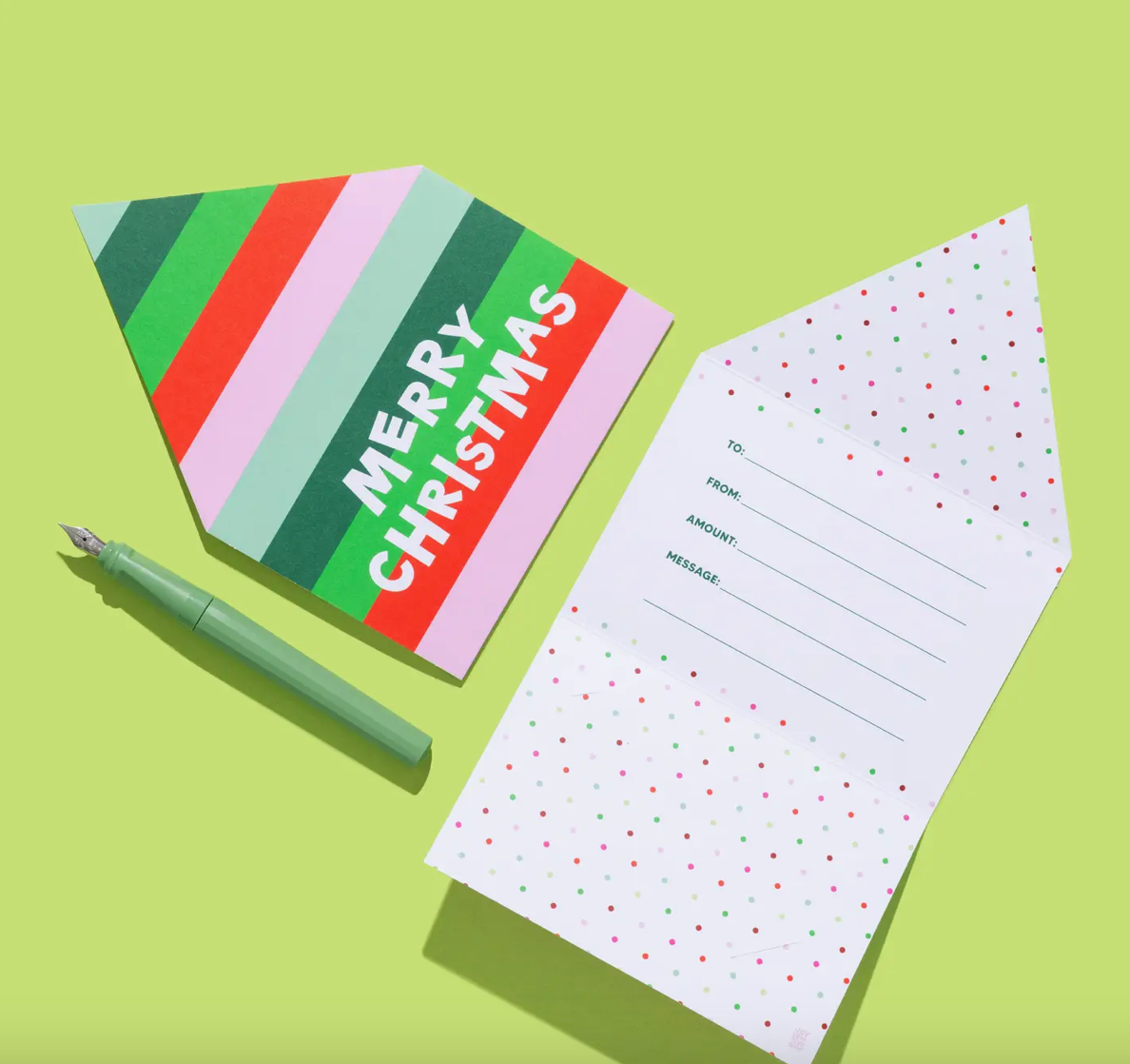 Holiday Gift Card & Cash Holders