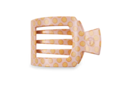 Small Flat Square Hair Clip by Teleties