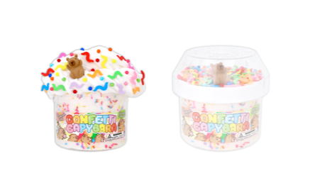 Confetti Capybara Dope Slime