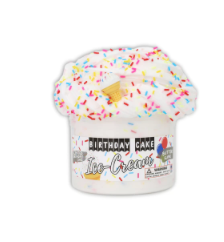 Birthday Cake Ice Cream Dope Slime