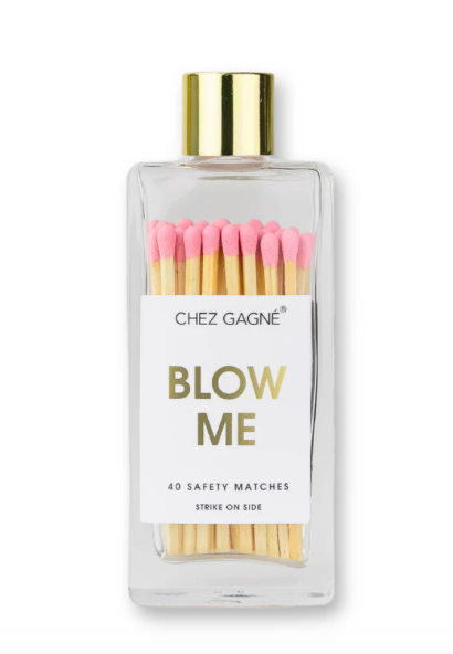 Glass Bottle Matches
