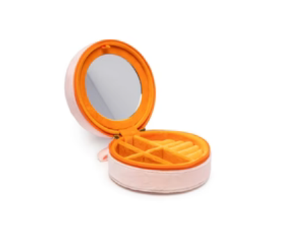 Round Jewelry Zip Case