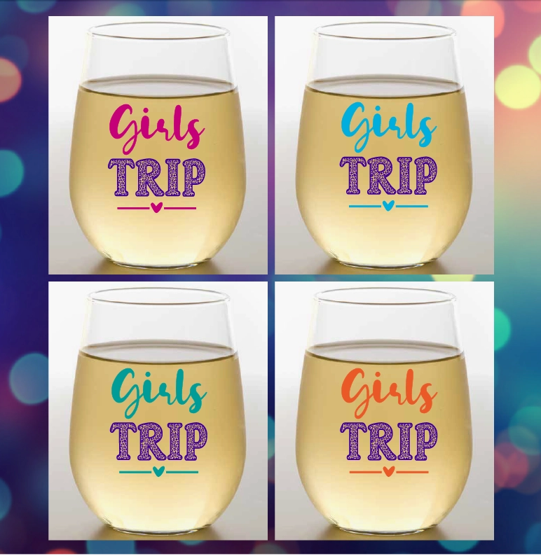 Unbreakable Tritan Plastic Wine Glasses