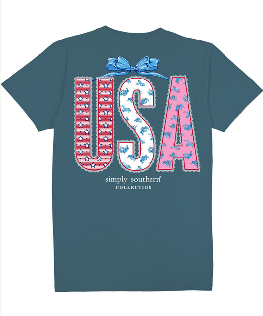 Simply Southern Lace USA T-Shirt
