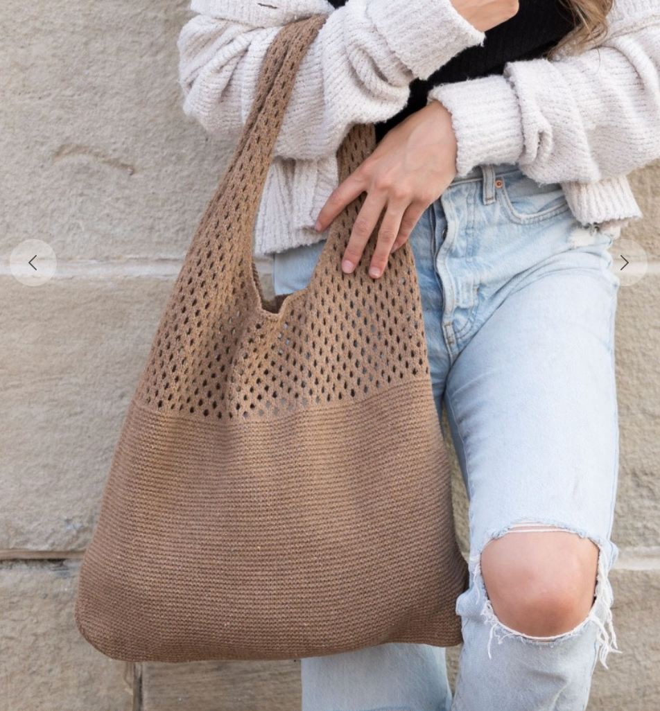 Hobo Bag with Monogram