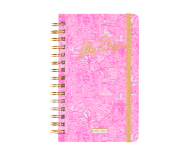 25-26 Lilly Pulitzer Medium 17 Month Agenda