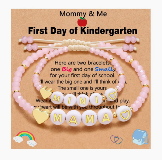 Mommy & Me Back to School Bracelets