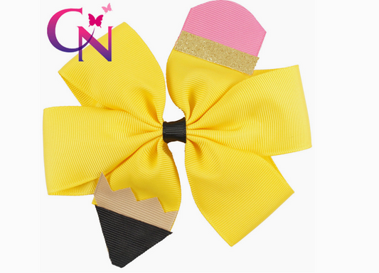 Pencil Hair Bow