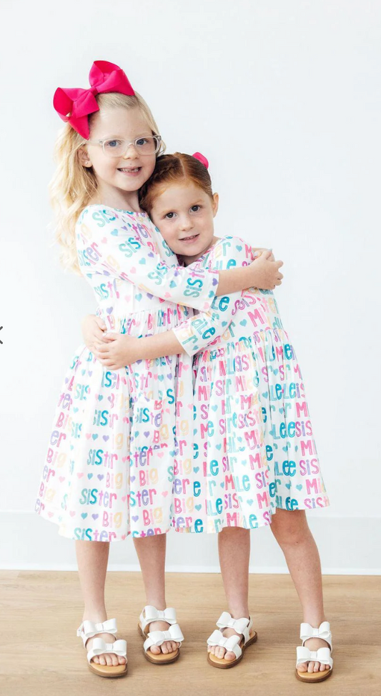 Big Sister Twirl Dress