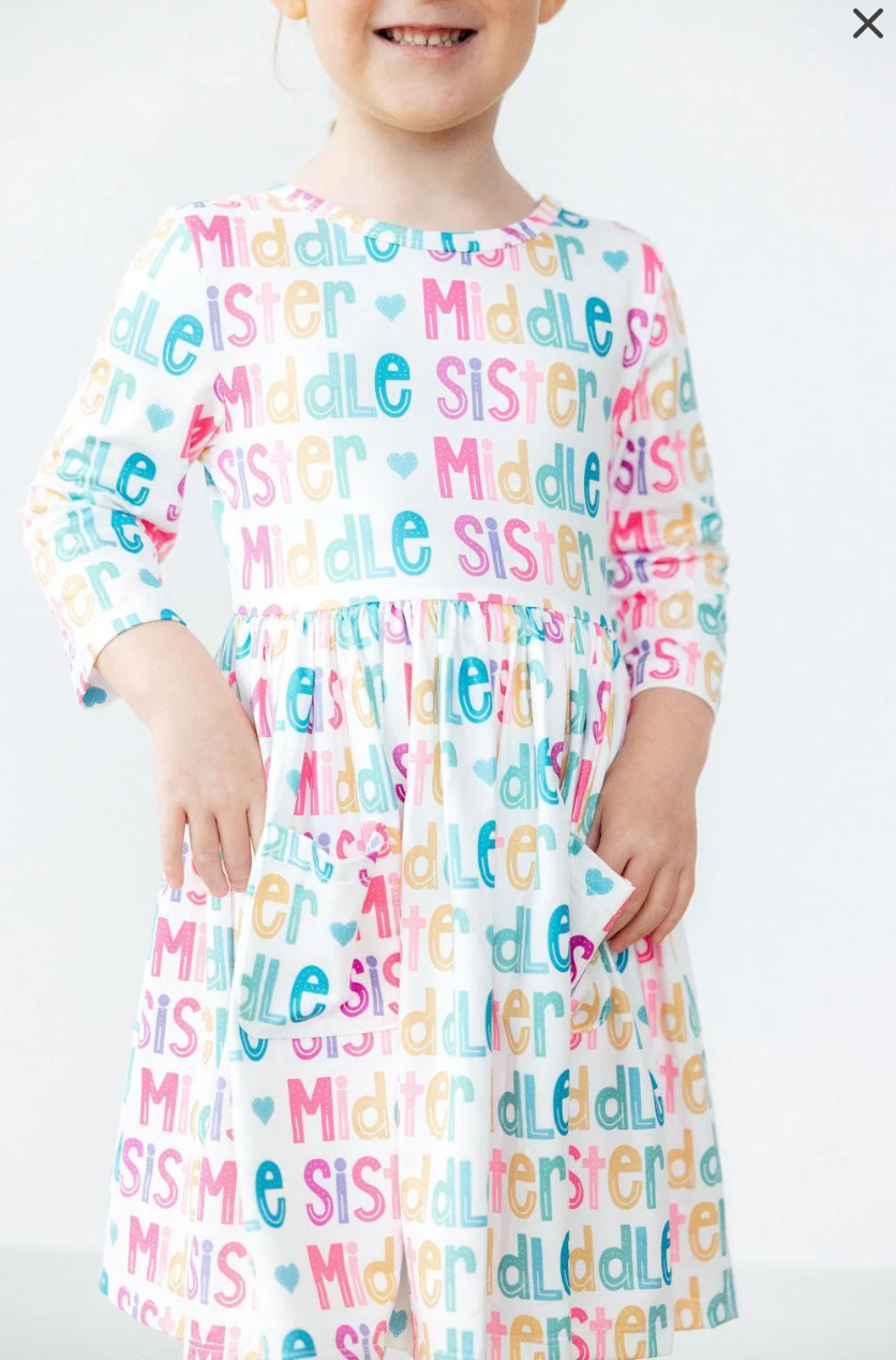 Middle Sister Twirl Dress