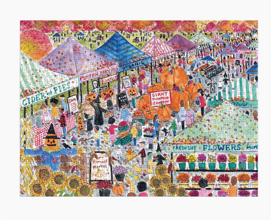 Michael Storrings Harvest Market 1000 Piece Puzzle