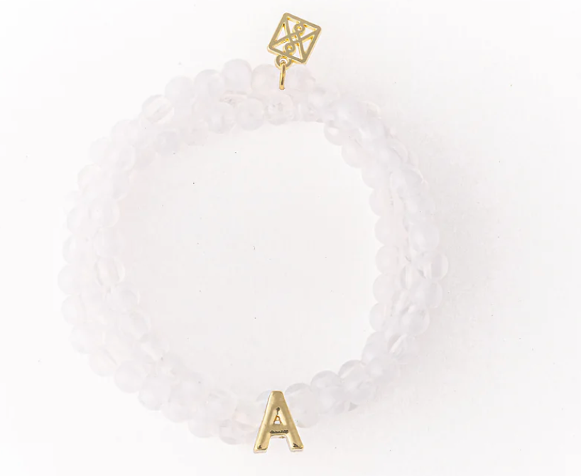 Paris Initial Bracelet