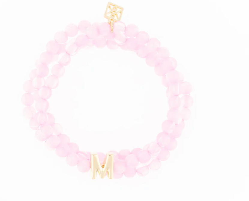 Paris Initial Bracelet