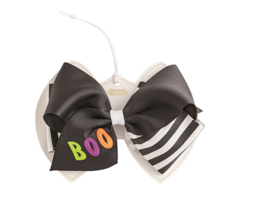 Halloween Embroidered Bows