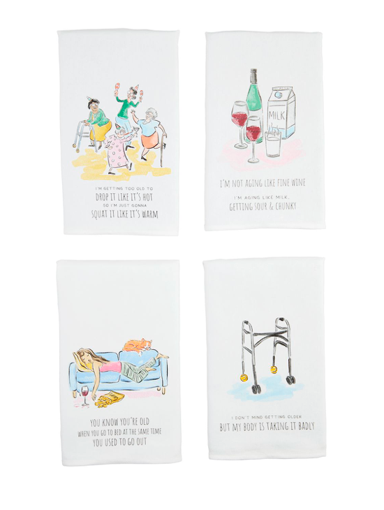 Funny Birthday Towels