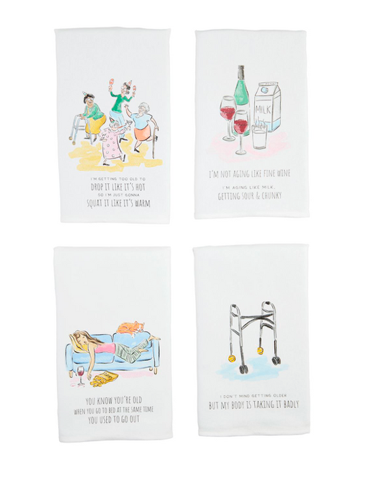 Funny Birthday Towels