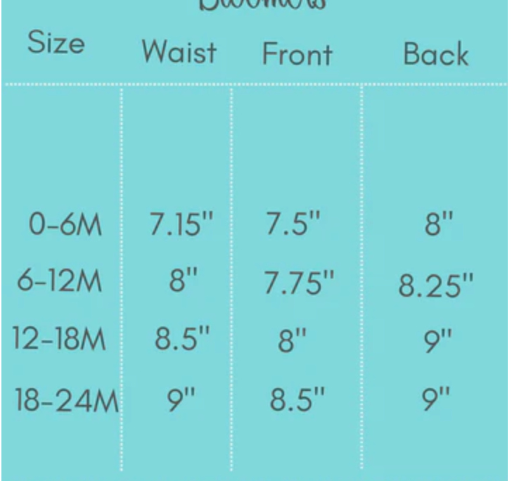 Monogrammed Bloomers